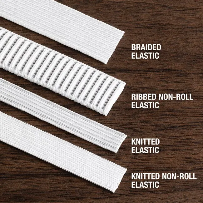 1/2" Black Elastic - Various