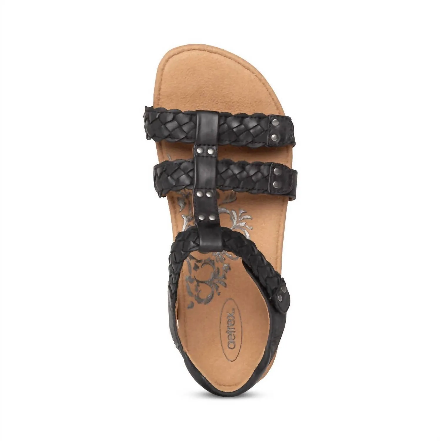 Aetrex - WOMEN'S REESE ADJUSTABLE GLADIATOR SANDAL
