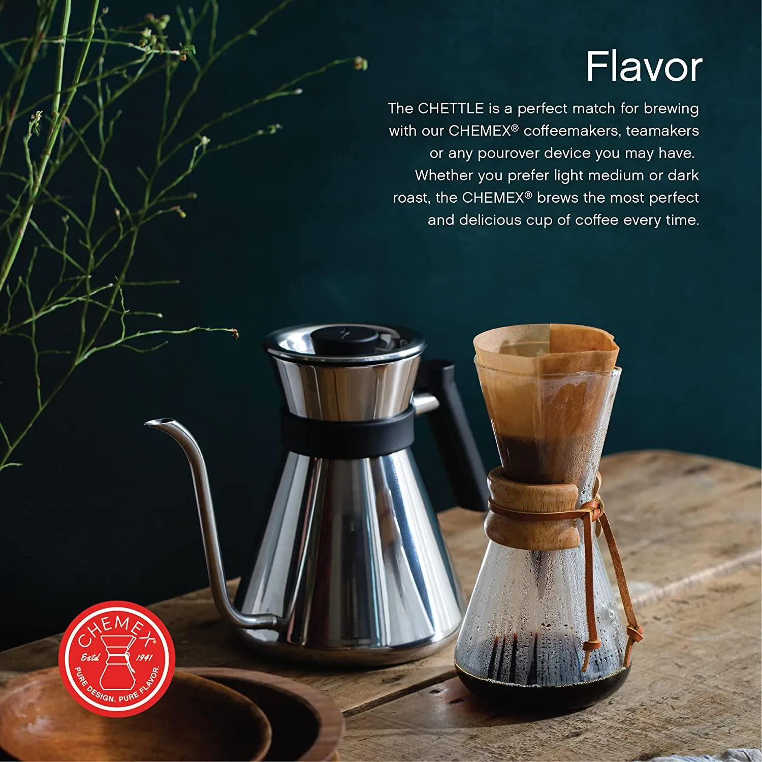 Chemex Gooseneck Chettle - Polished