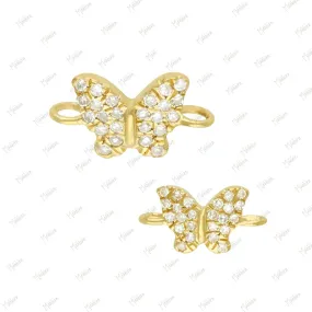 Diamond Butterfly Connector 5x7mm