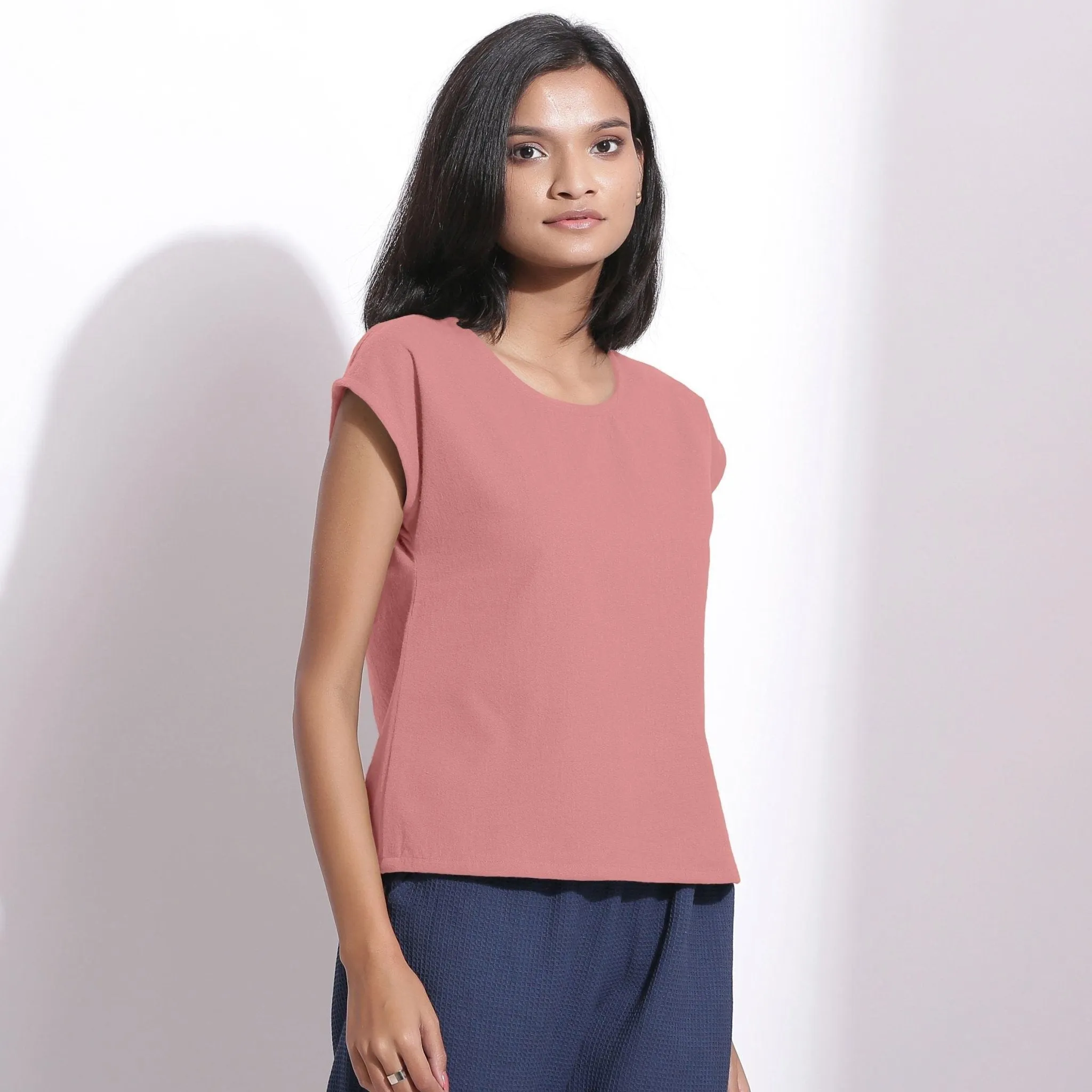English Rose Warm Cotton Flannel Essential Top