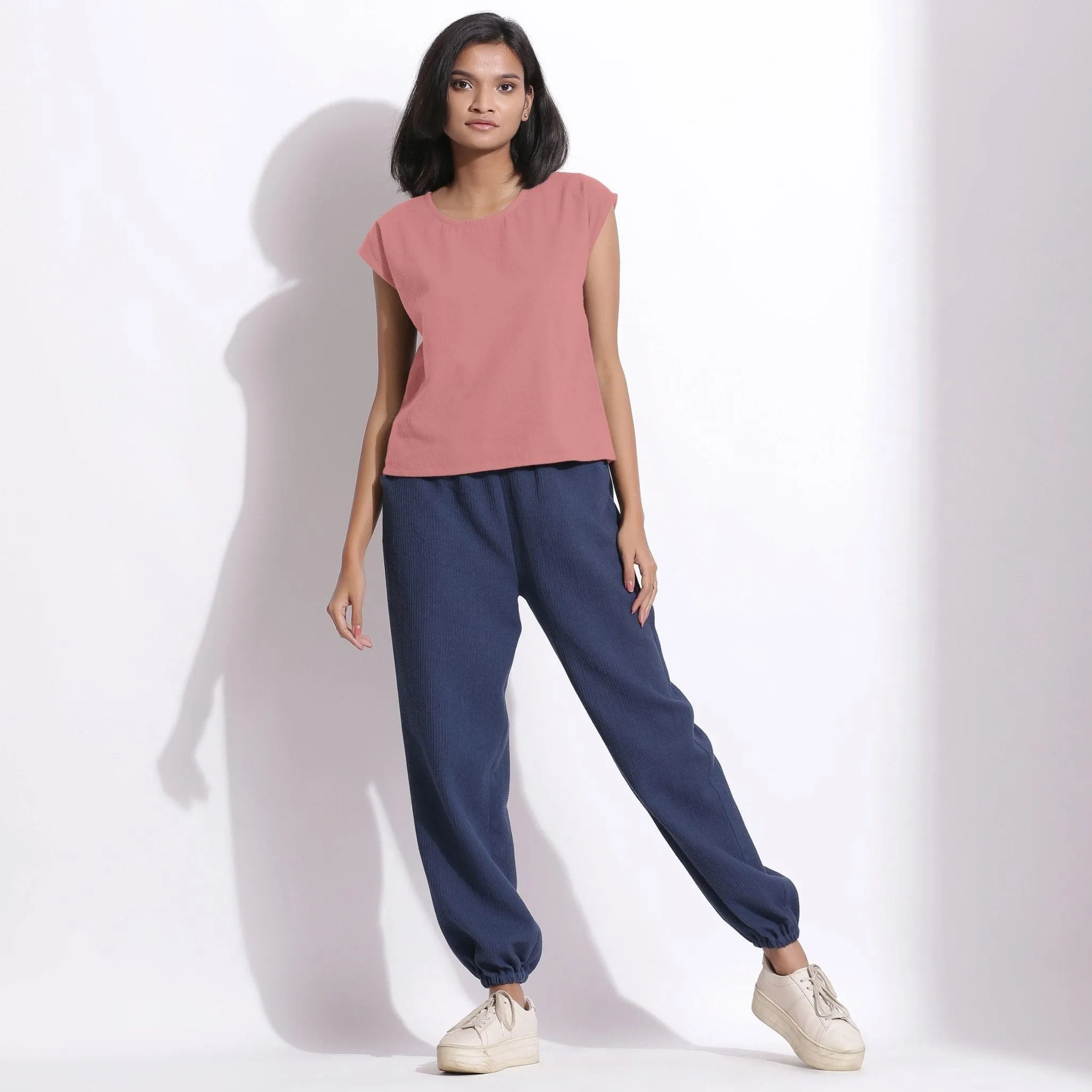 English Rose Warm Cotton Flannel Essential Top