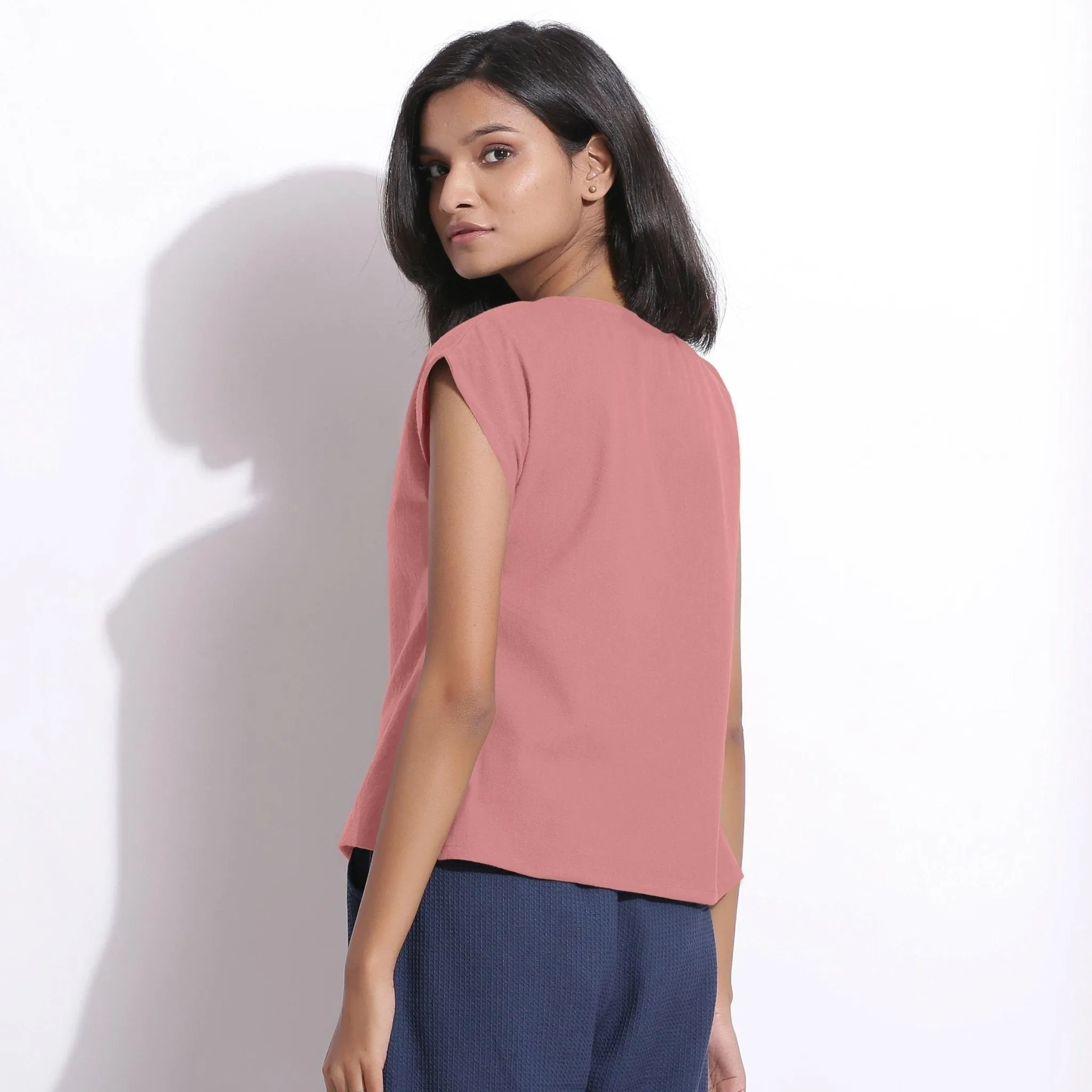 English Rose Warm Cotton Flannel Essential Top