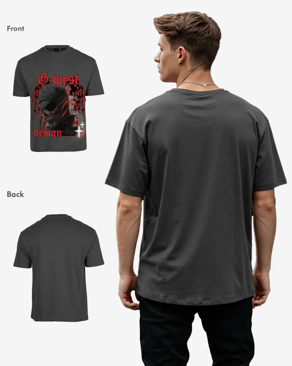G WEST MASK 3.0 Oversized TEE