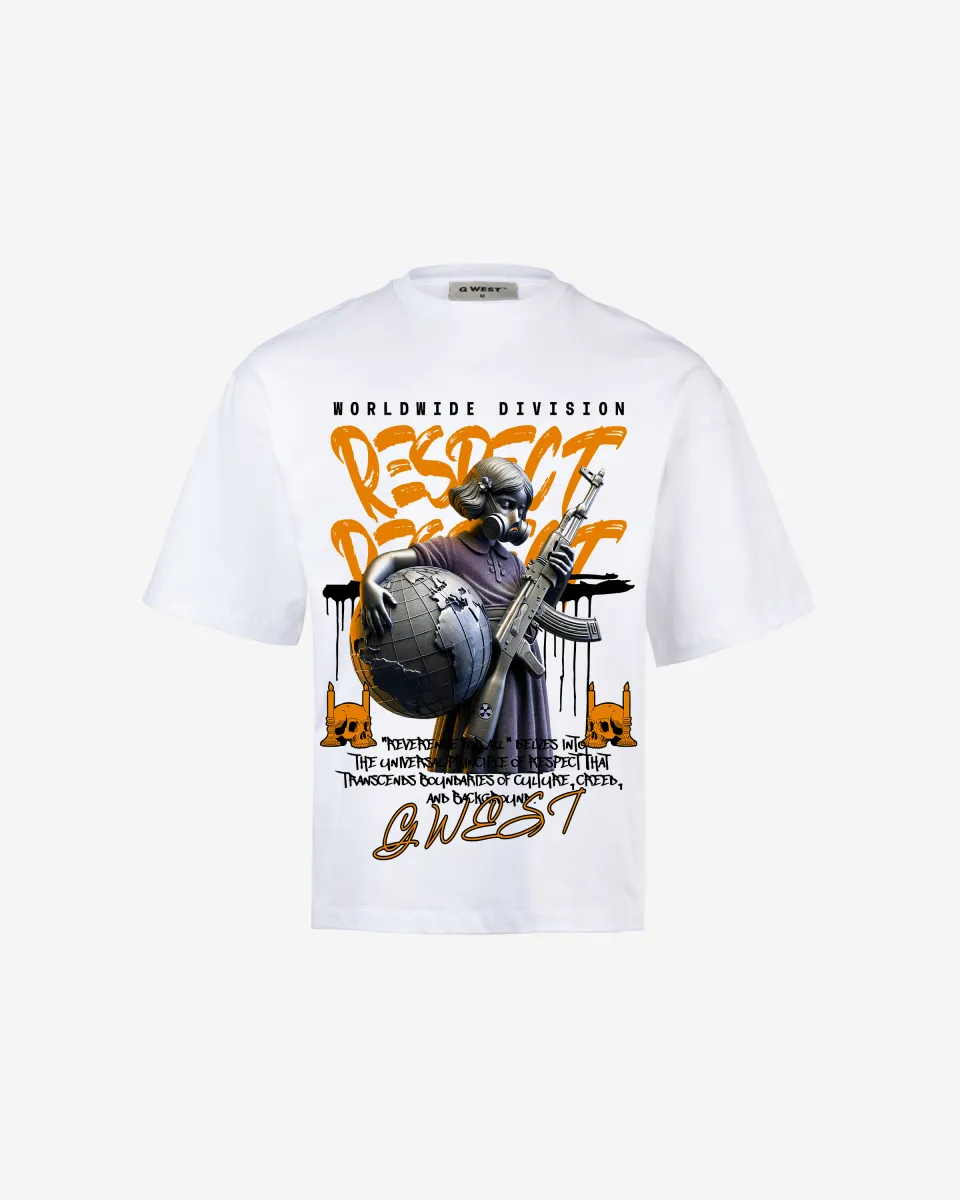 G-WEST UNSEEN BATTLE OVERSIZED TEE GWROJMT191