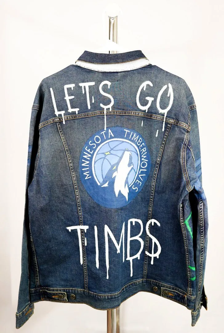 'GO TIMBS' DENIM JACKET - MEN