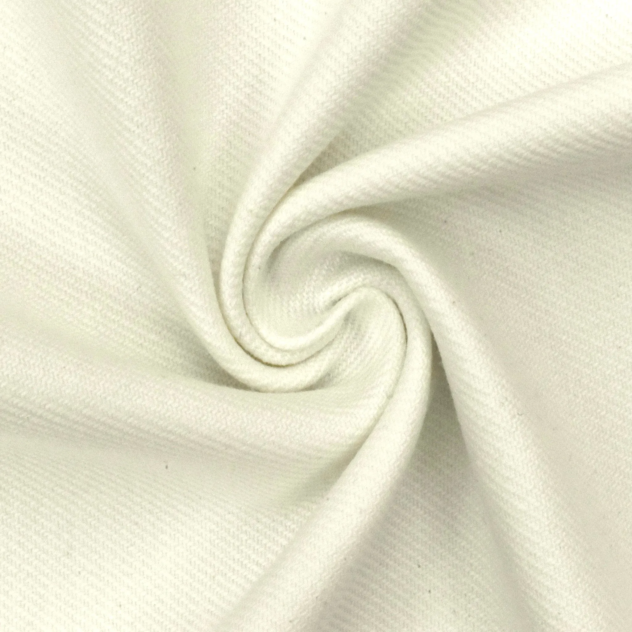 Icing Ivory Stretch Selvedge Denim Fabric