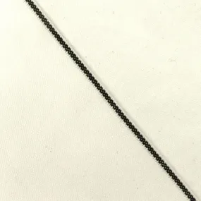 Icing Ivory Stretch Selvedge Denim Fabric
