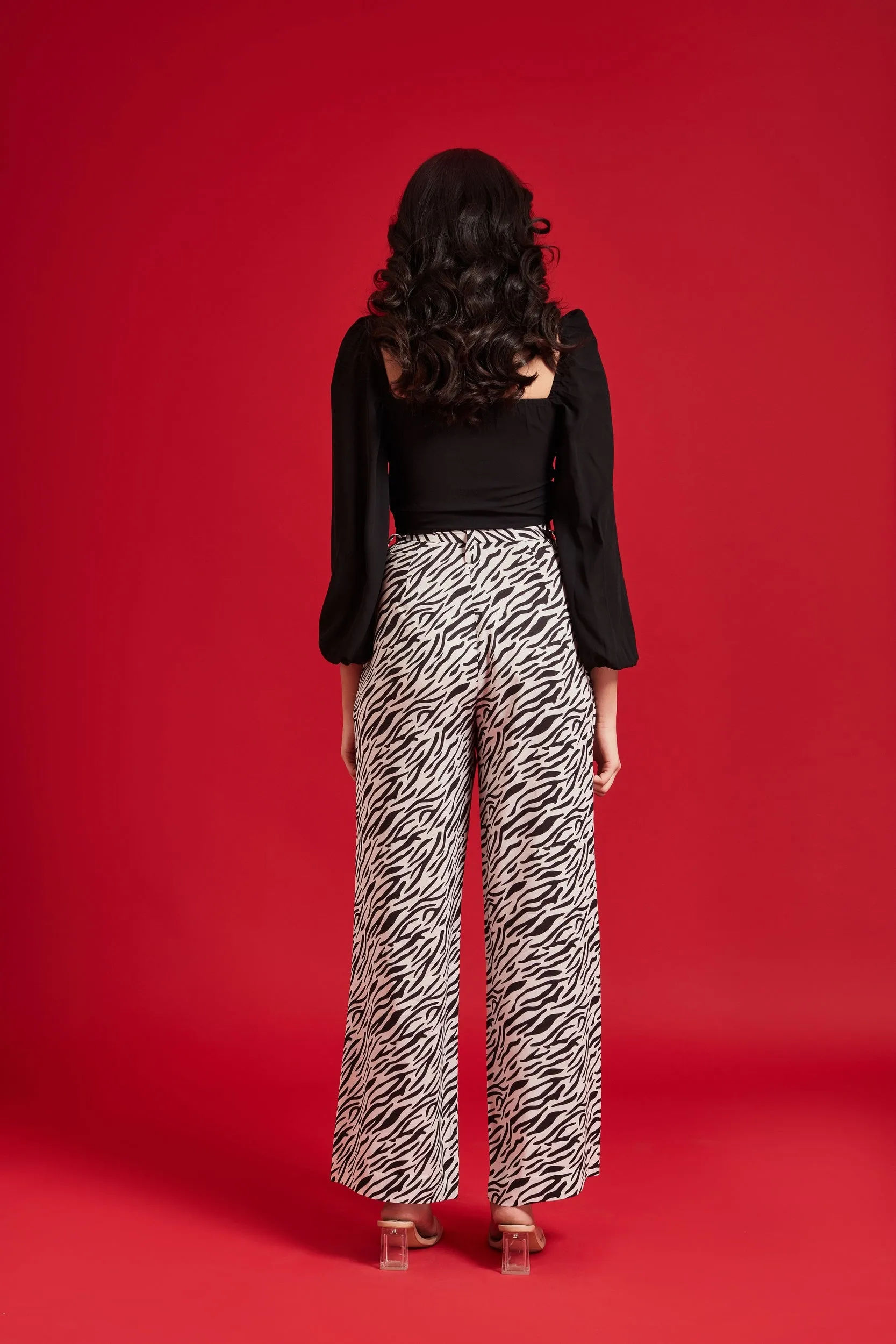 Long Sleeve Front Rushed Tunnel Top