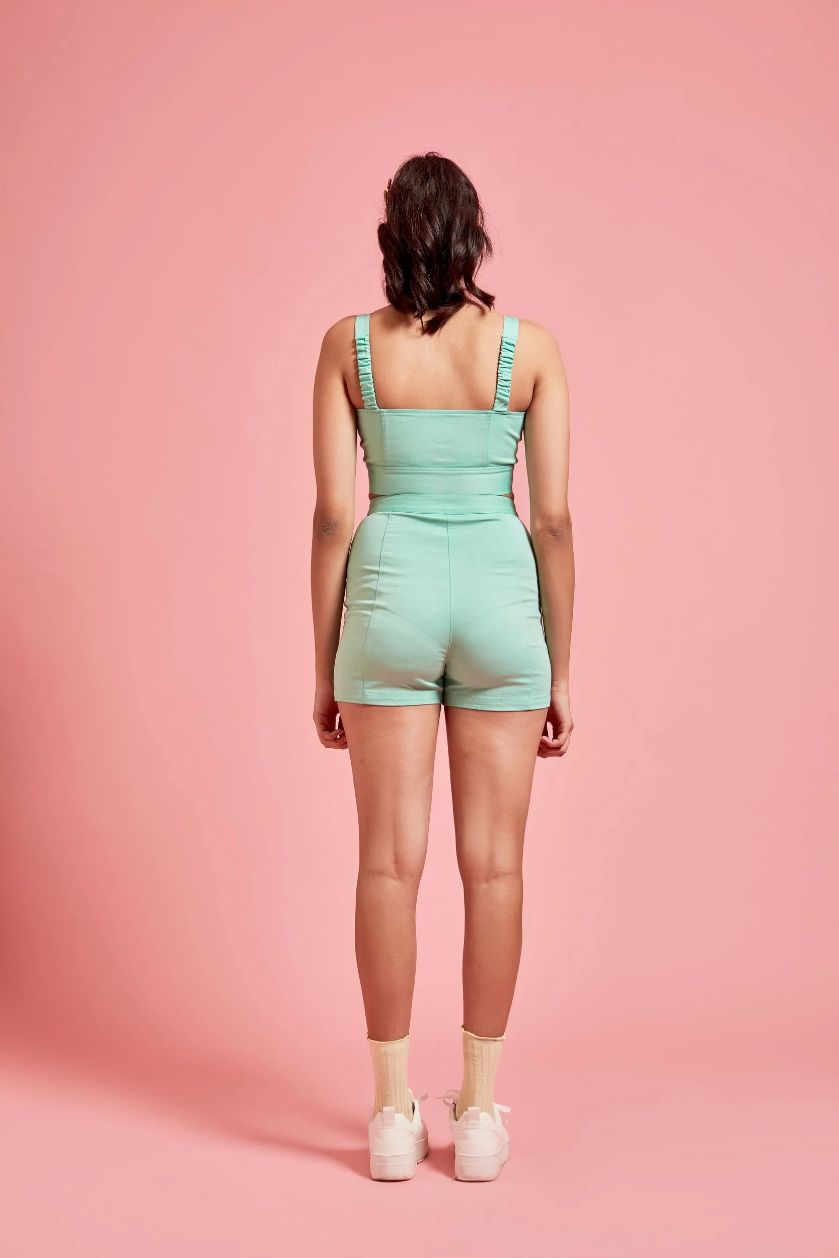 Mint Green Summer Shorts