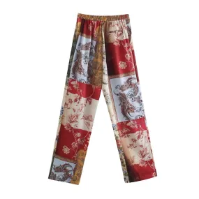 PATCHWORK TROUSERS