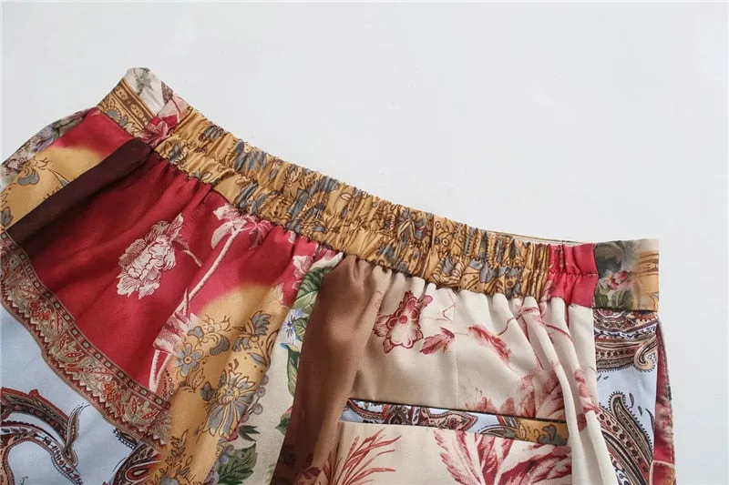 PATCHWORK TROUSERS
