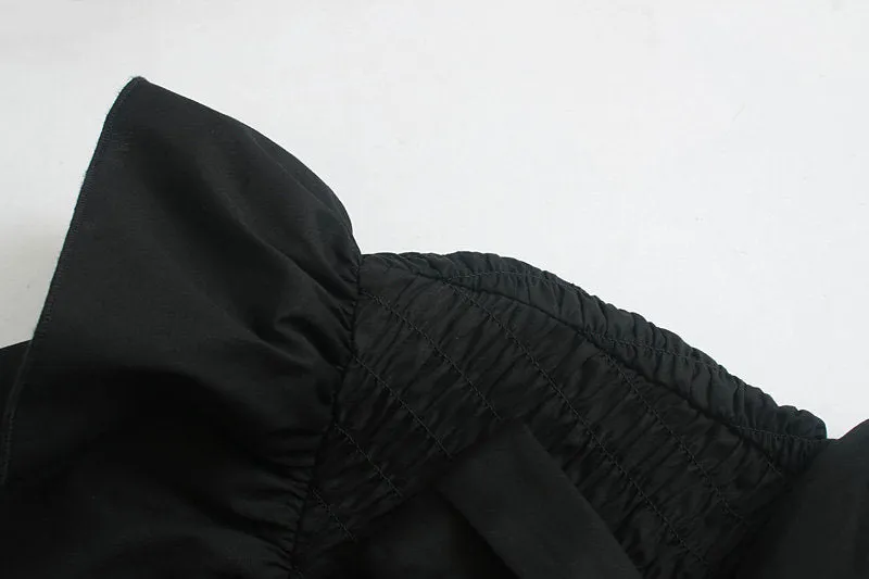 POPLIN BLOUSE WITH BOW