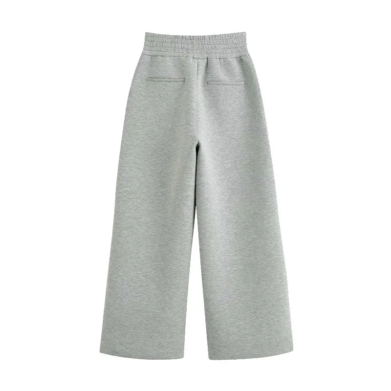 SEAM DETAILS WIDE LEG PANT