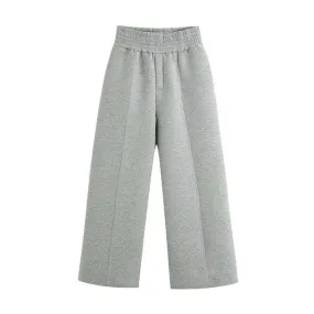 SEAM DETAILS WIDE LEG PANT