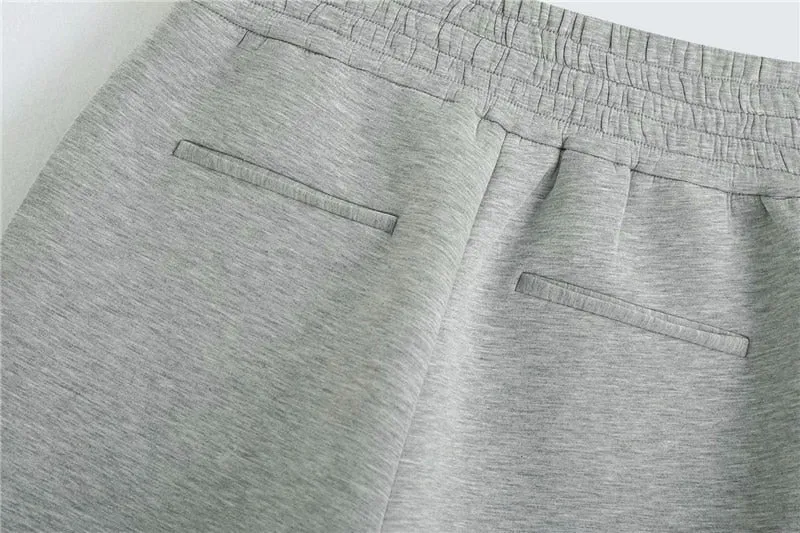 SEAM DETAILS WIDE LEG PANT