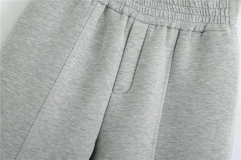 SEAM DETAILS WIDE LEG PANT