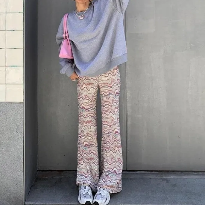 TIE DYE PRINT PANTS & TOP