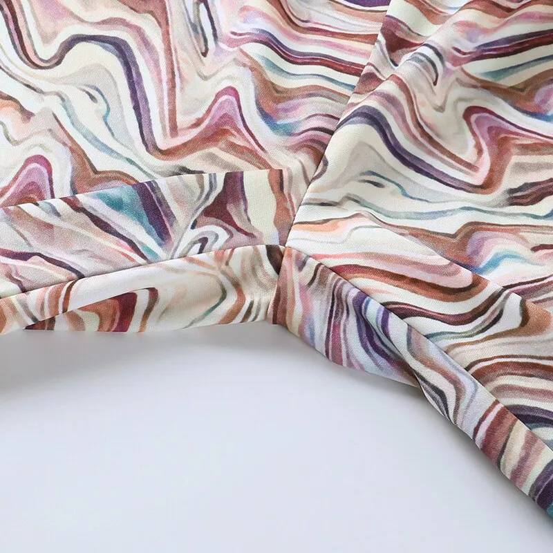 TIE DYE PRINT PANTS & TOP