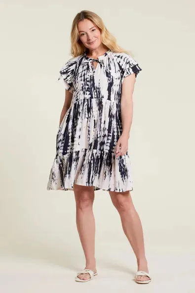 TR1406o S/S Tired Dress W/Ties