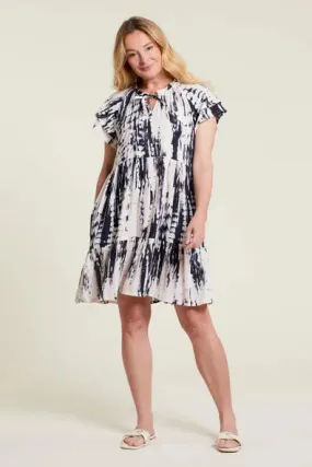 TR1406o S/S Tired Dress W/Ties