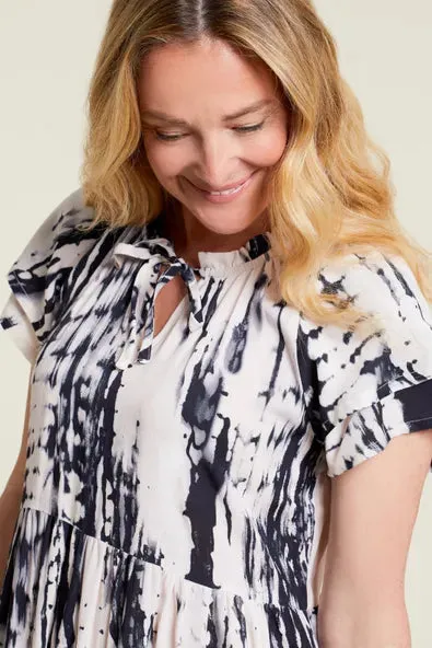TR1406o S/S Tired Dress W/Ties