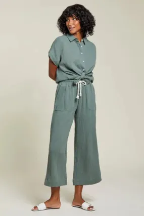 TR7678o Wide Leg W/Drawstring