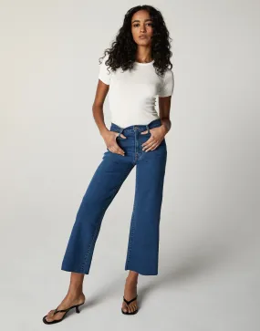 UN2000986 Greta Mid Rise Wide Leg Crop